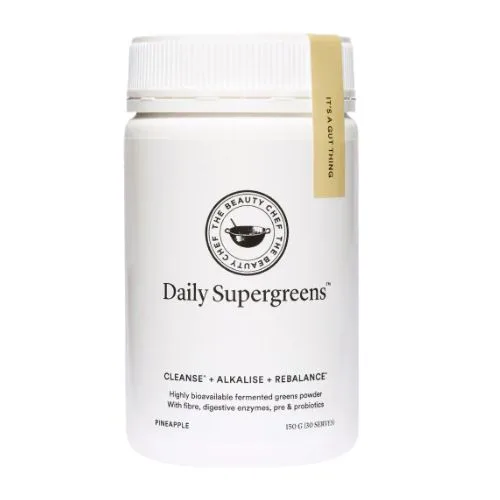 The Beauty Chef Daily Supergreens pineapple flavour