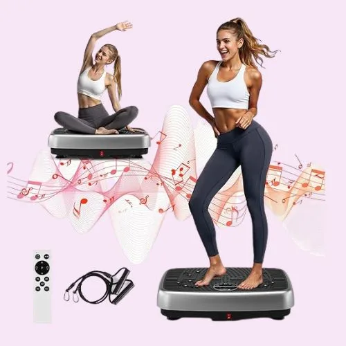 Vibration Plate Lymphatic Drainage, Vibrating Plate with Industrial Dual-Motor System