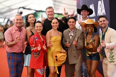 From cowboy hats to floor-length gowns: The best looks from the 2025 ARIA Awards