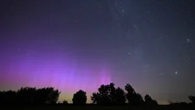 A rare aurora australis will light up skies tonight