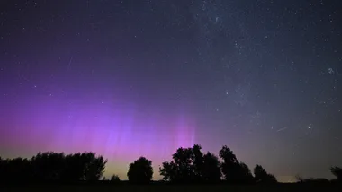 A rare aurora australis will light up skies tonight