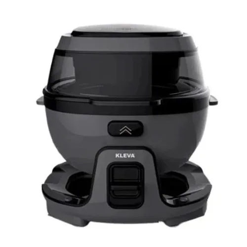 Kleva&reg; Spin Crisp Rotating Digital Air Fryer 6L - 360&deg; Auto Rotating Cooking - Click Frenzy kitchen sales
