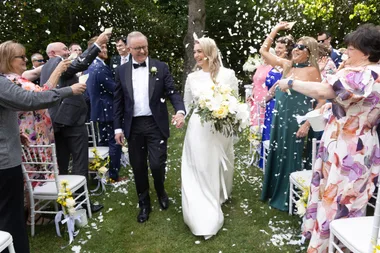 Prime Minister Anthony Albanese marries Jodie Haydon at the Lodge