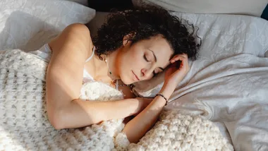 Woman sleeping