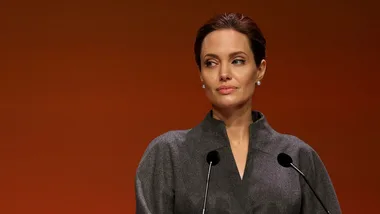 Angelina Jolie shows her double mastectomy scars for the first time since 2013 procedure