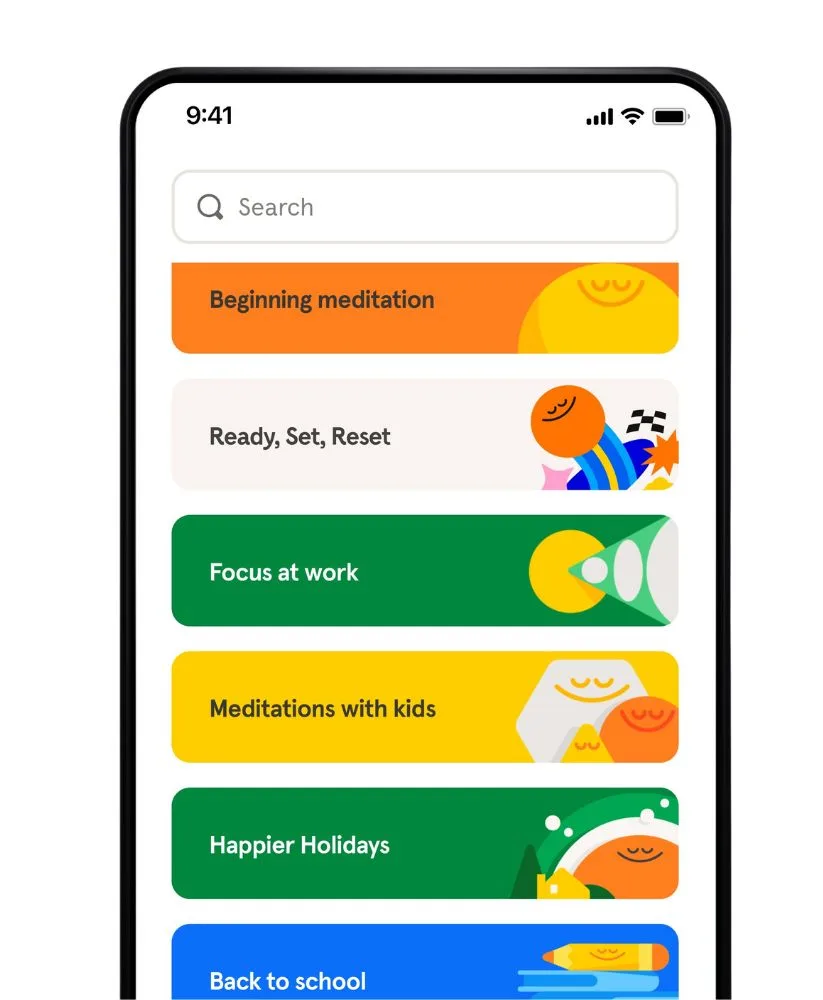 Best wellness tech for women over 40 headspace app