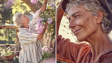 Rachel Ward on a shoot with The Weekly in 2026. Photography by Alana Landsberry. Styling by Mattie Cronan.