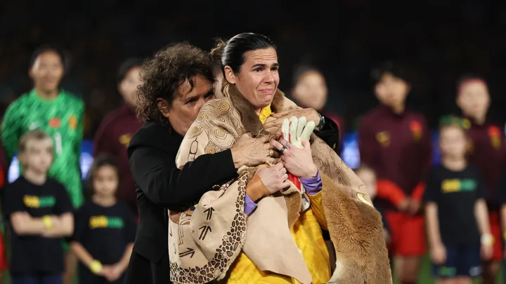 Former Matildas goalkeeper Lydia Williams welcomes first child