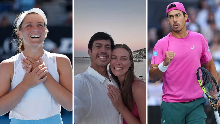 Tennis Luv: Maddison Inglis and Jason Kubler are AO 2026&rsquo;s top love story