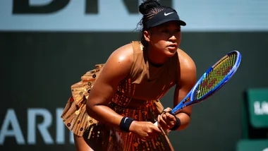 Naomi Osaka stuns at the French Open in yet another fashionable tennis moment