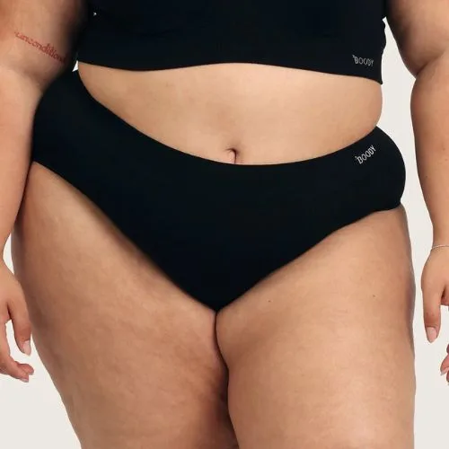 Boody Period & Leak Proof - Full Brief - Moderate - Heavy - black colour