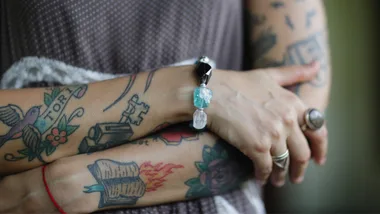 Tattoo woman