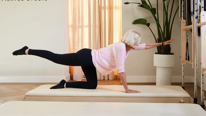 Woman pilates