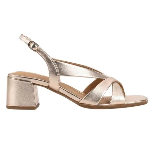 Hush Puppies Kaboo heel in soft gold