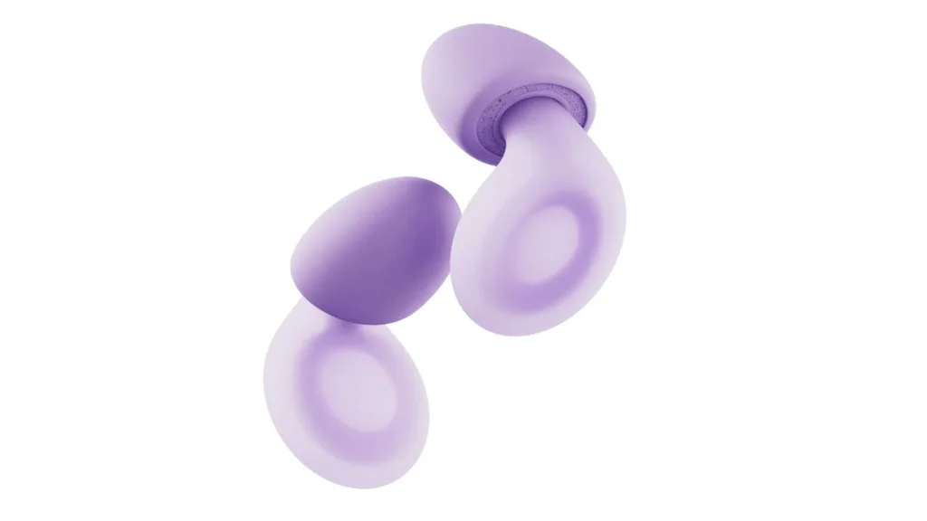 Loop Dream earplugs in lilac colour