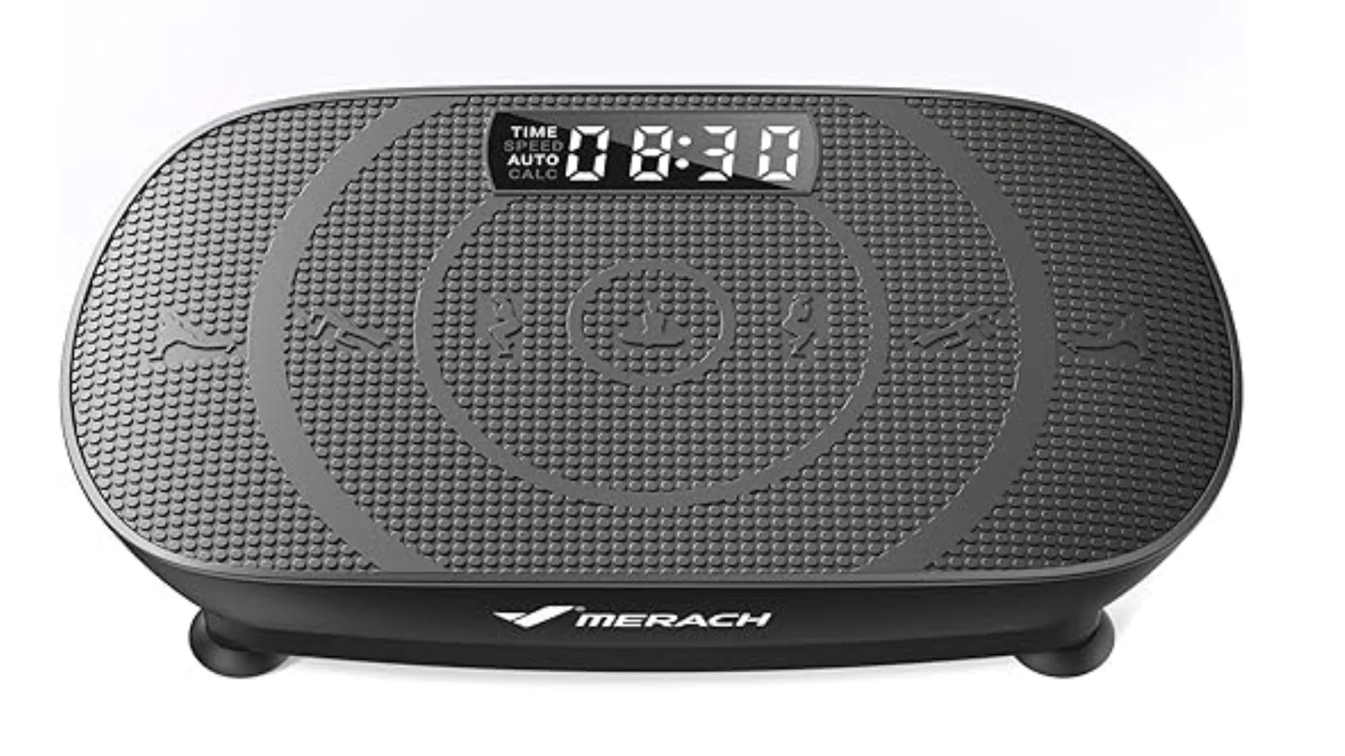 MERACH Vibration Plate Exercise Machine in black
