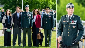 Queen Mary is the proud mum as Crown Prince Christian appointed Second Lieutenant