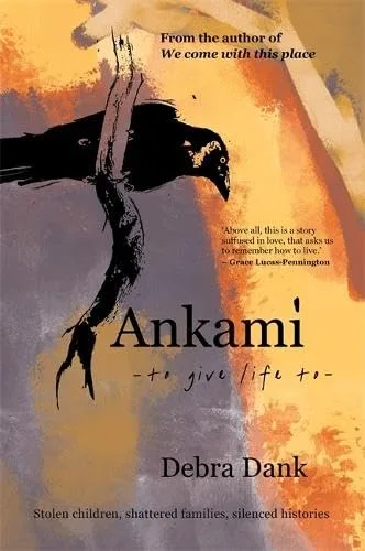 stella prize nominee book cover, a black bird in flight