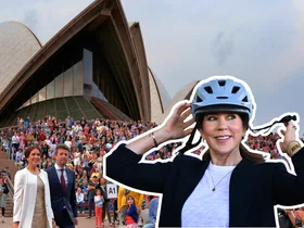 From cycling to a yacht race: Queen Mary&rsquo;s royal tours to Australia
