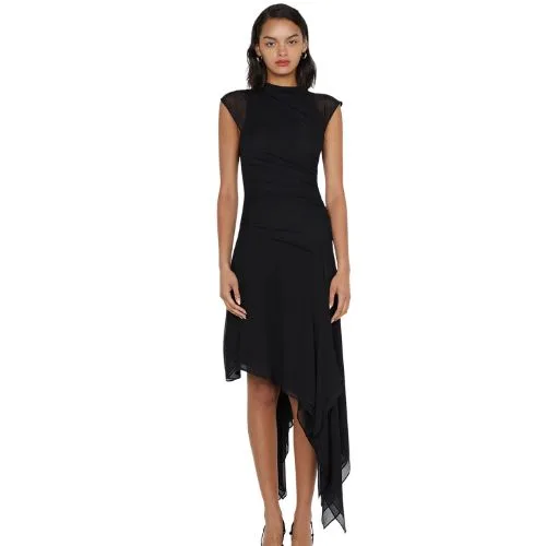 Bec + Bridge NOEMI ASYM DRESS in black