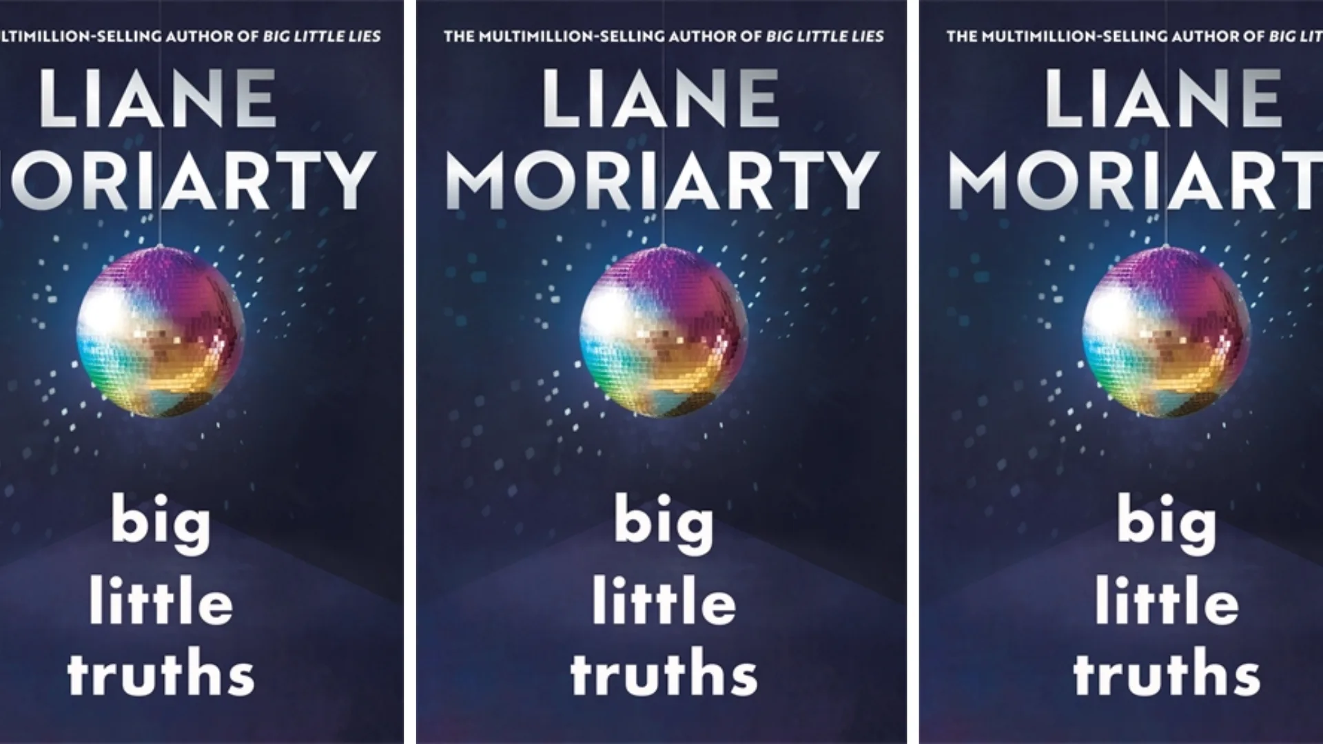 bug little truths book cover with a rainbow disco ball on a dark background