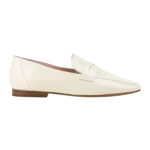 Edward Meller FAXON Loafer in Offwhite patent colour