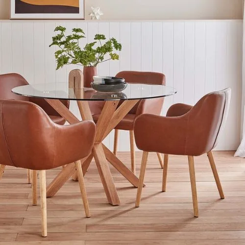 Fantastic Furniture Nicki Tan Dining Chair
