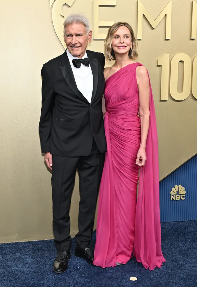 78th Primetime Emmy Awards - Harrison Ford Calista Flockhart