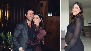 Sarah Abo starts maternity leave early after a health scare
