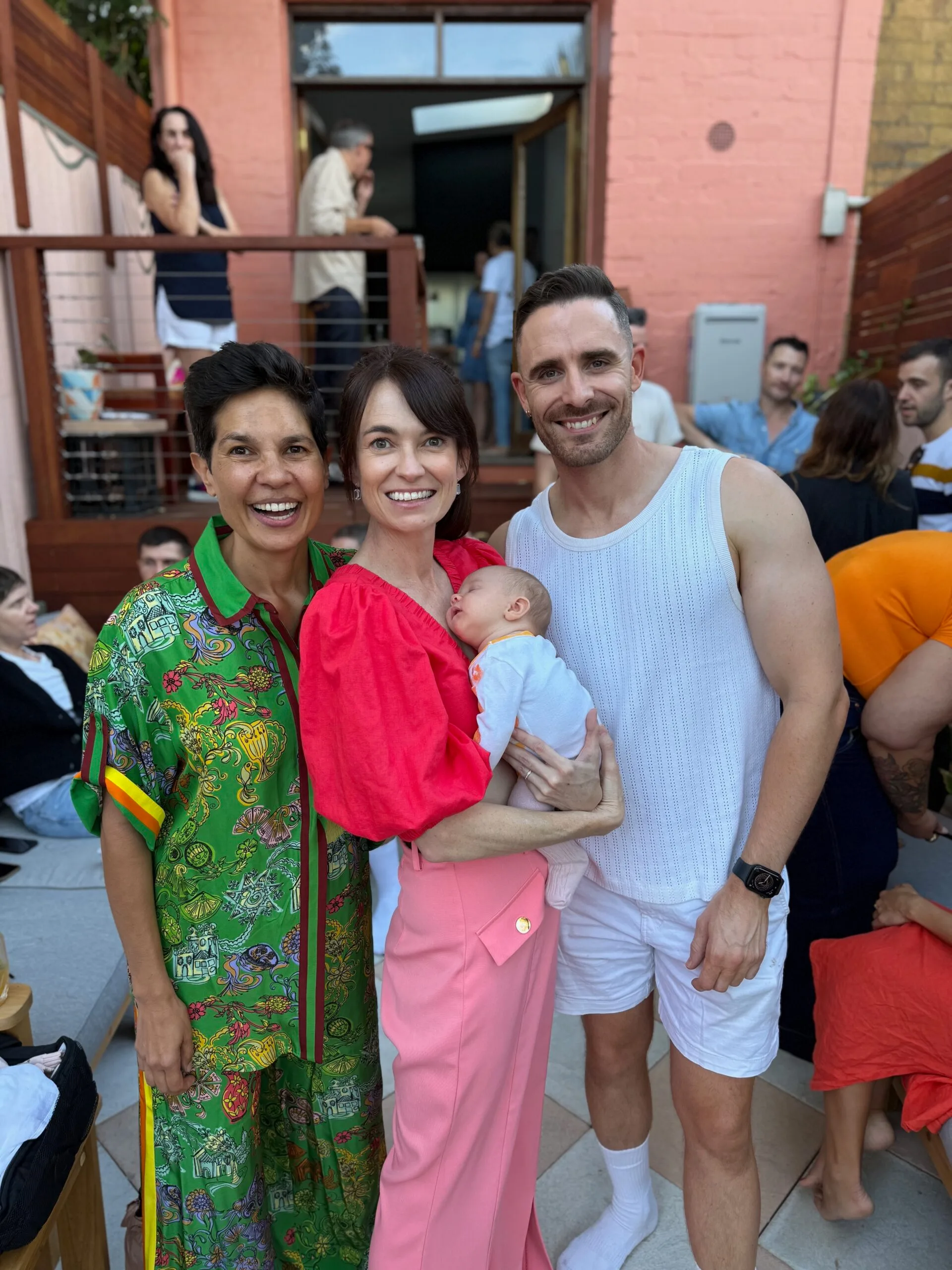 Narelda Jacobs, Karina Natt, Sanna and Mitch Swanson. Photo supplied.