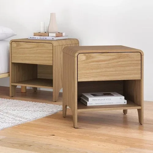 Raphael 1 Drawer Bedside Tables (Set of 2)