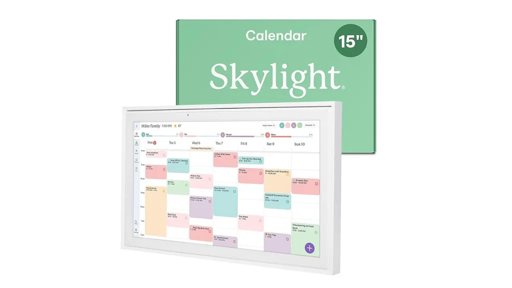 Skylight Calendar: 15-inch Wall Planner