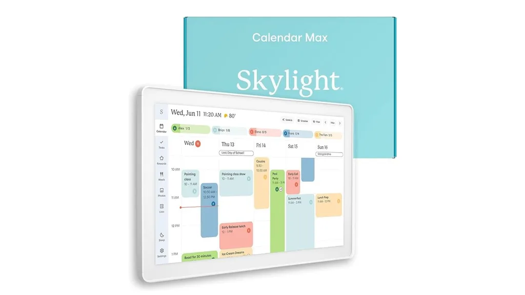 Skylight Calendar Max: 27-Inch Smart Digital Calendar & Chore Chart