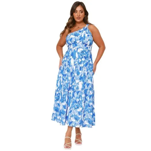 Billy J Jayma Maxi Dress - Blue Floral