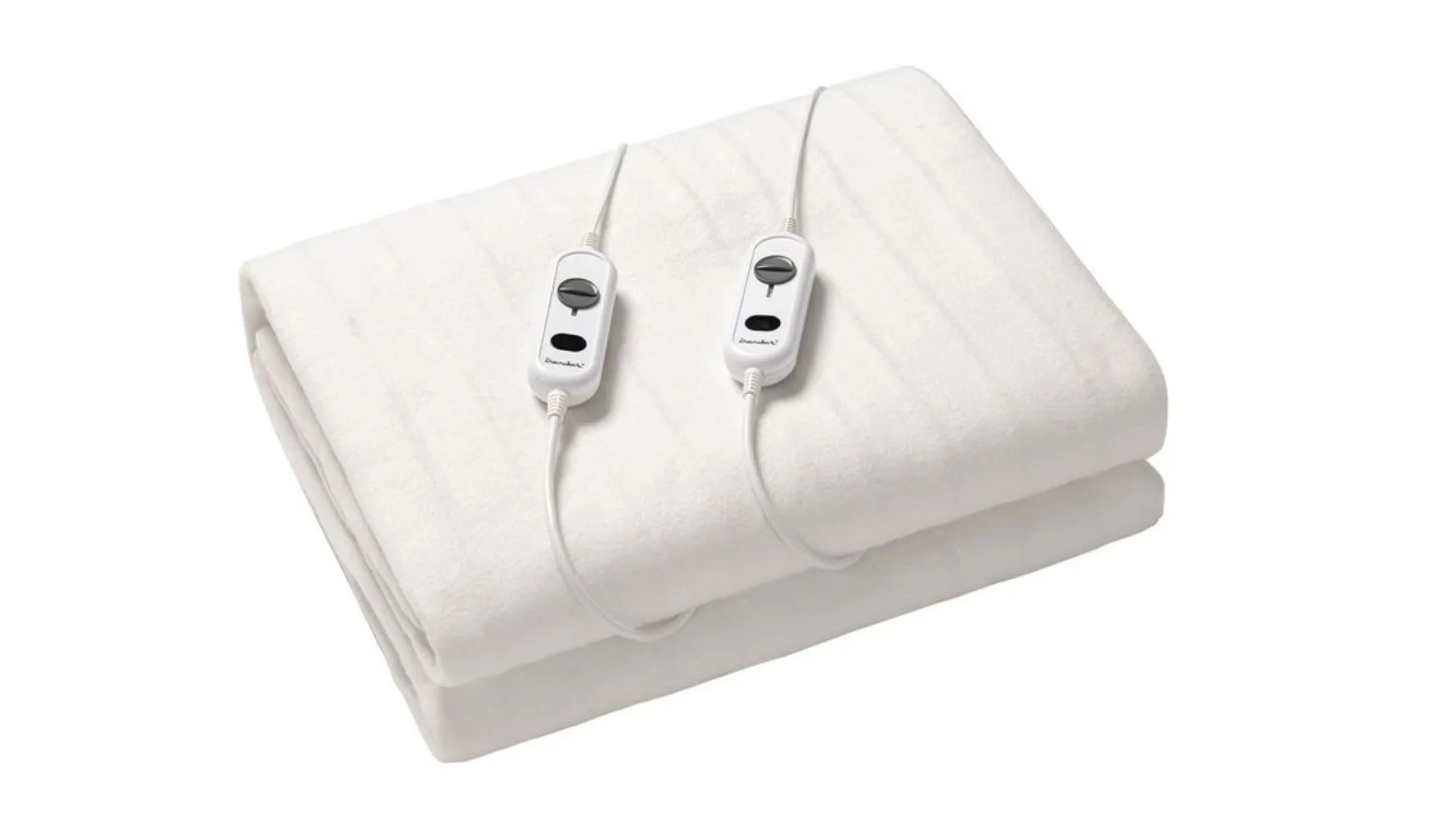 Washable Electric Blanket in White