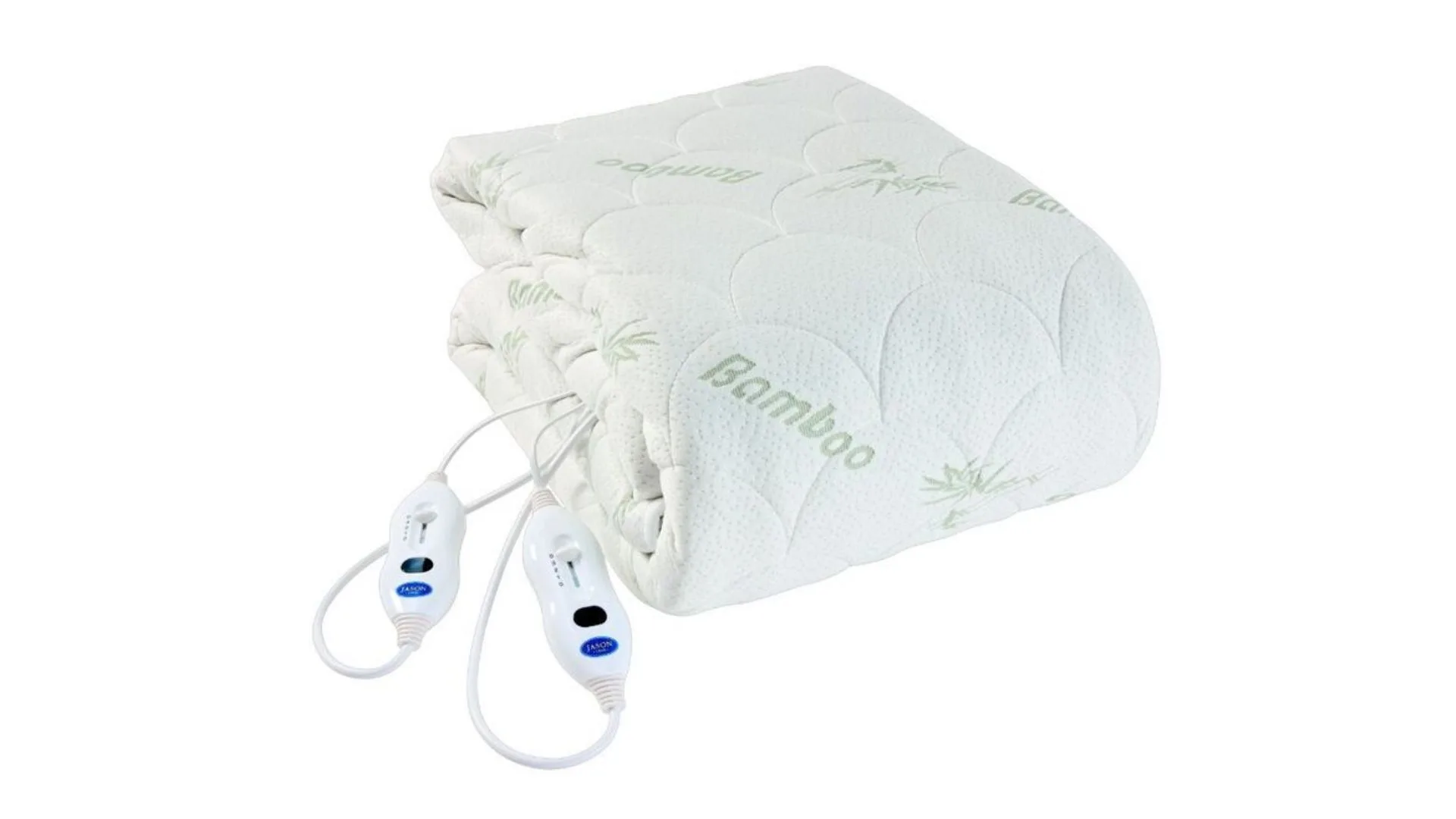 Jason Bamboo Electric Bamboo Blanket White