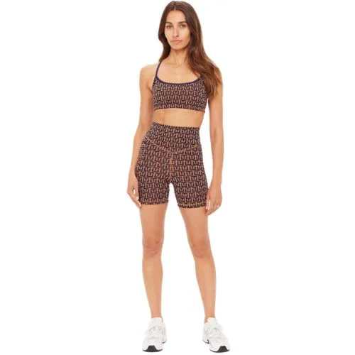 The Upside CASTILLA 5IN HIGH SPIN SHORTS - camel