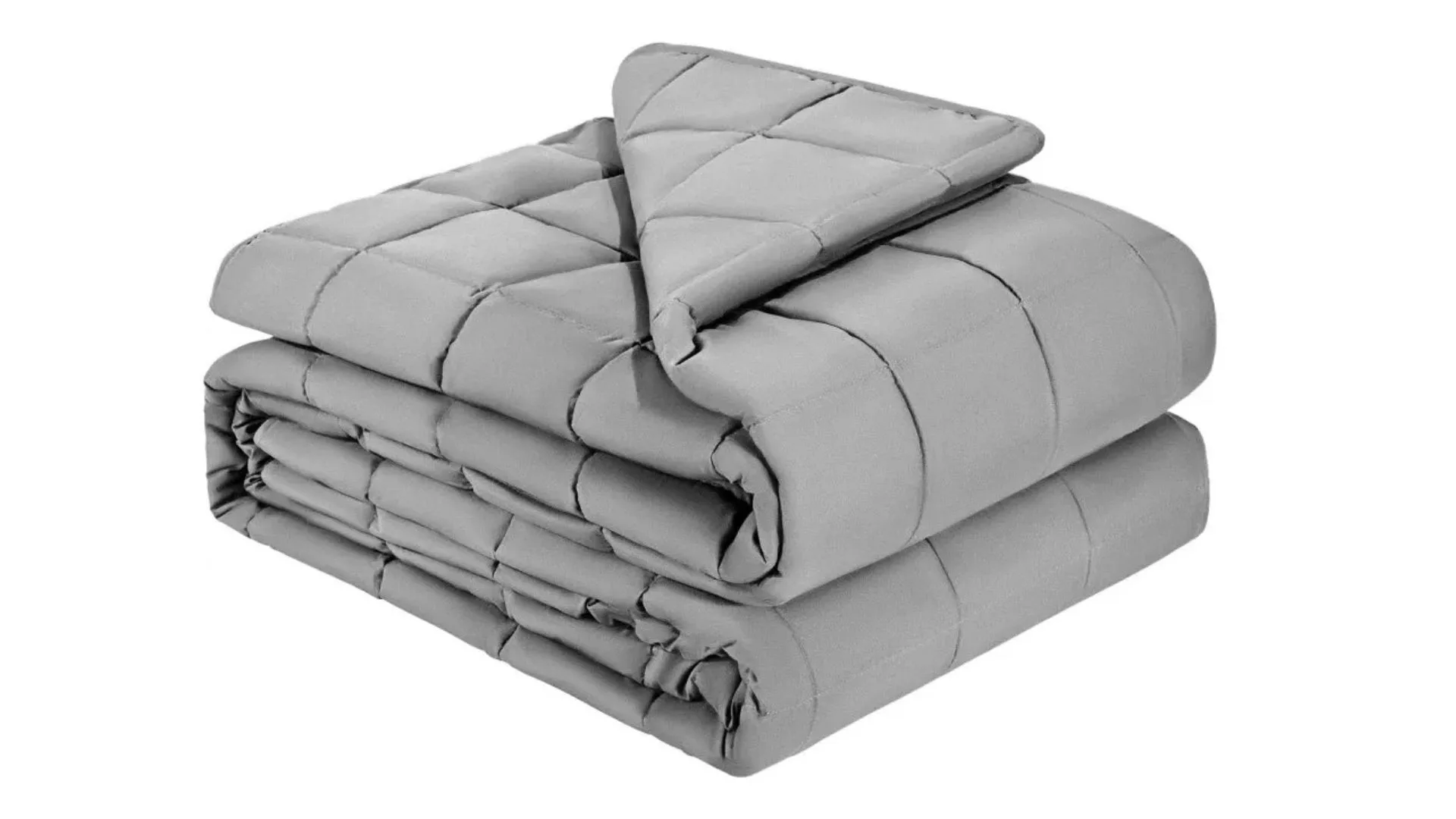 VEVOR Weighted Blanket, 9 kg, 2235 x 2640 mm King Size - grey