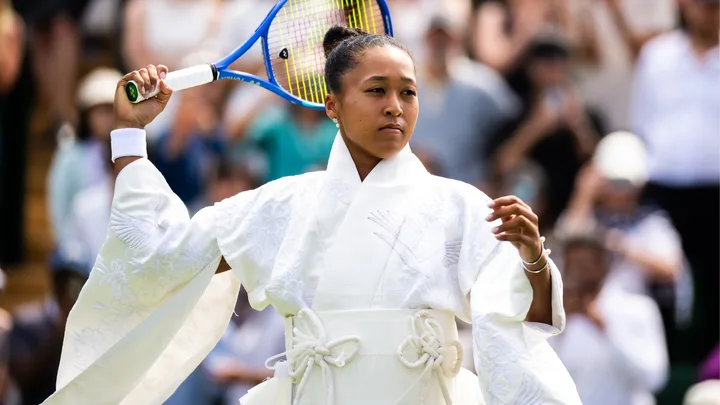 Naomi Osaka stuns at Wimbledon in yet another fashionable tennis moment