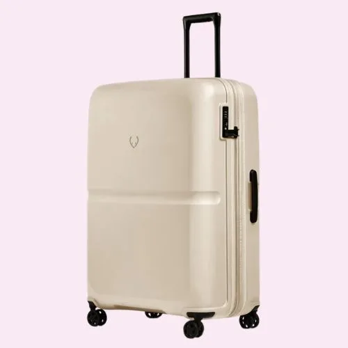 Antler Large Luggage in Warm Taupe - Single Stripe - Best EOFY sales