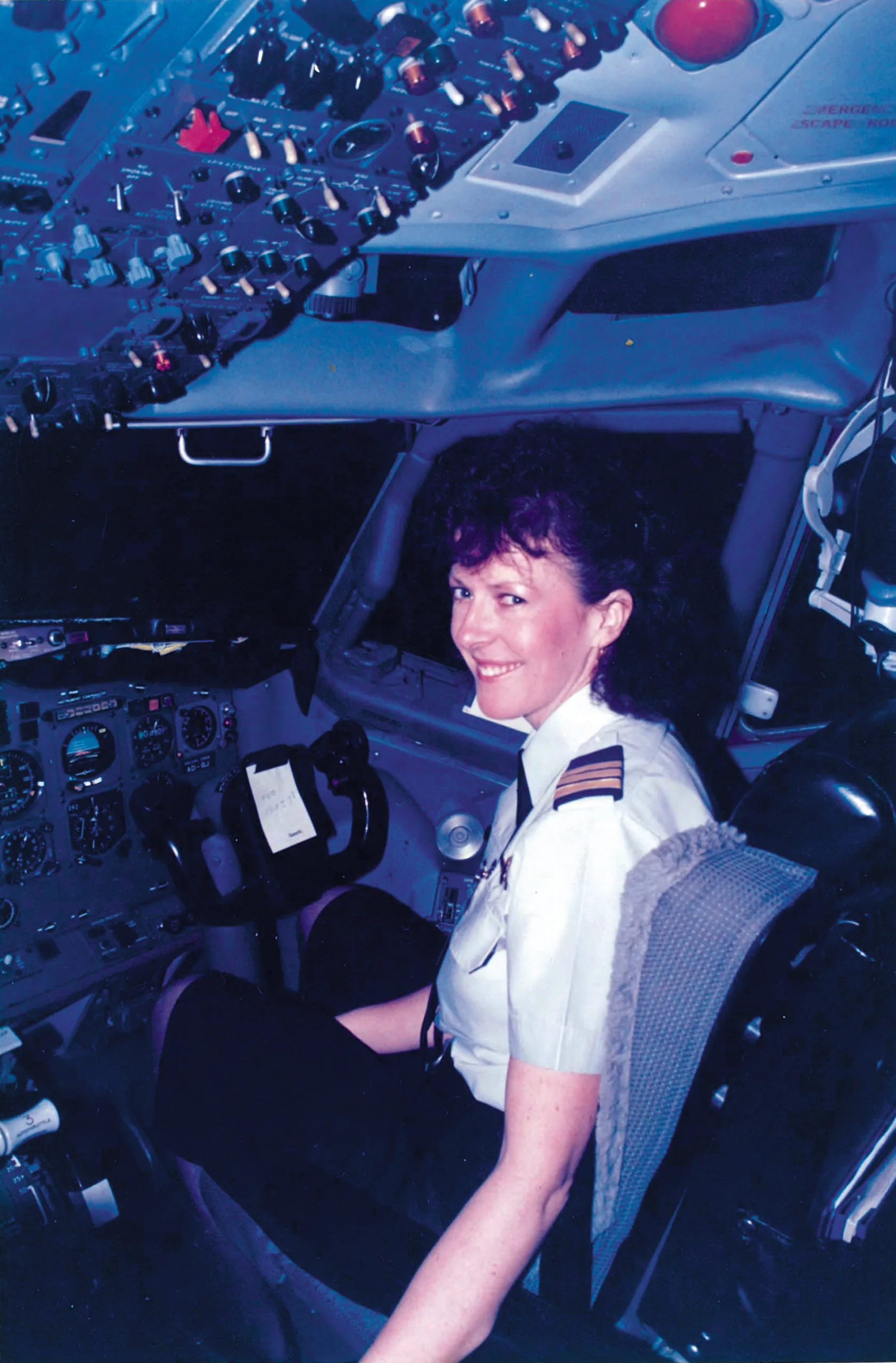 Deborah Lawrie finally gained the right to fly.