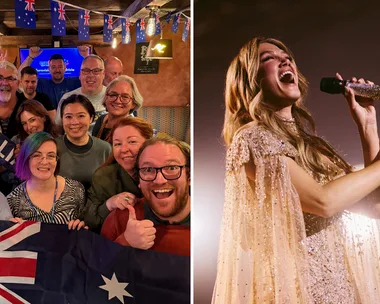 On the ground with Delta Goodrem: Meet the Aussie fans cheering her on