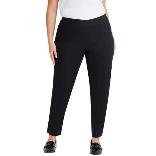 Taking Shape Editorial Slim Pant in Black