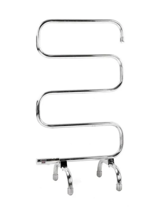 Devanti Electric Heated Towel 5 Bars Rail Rack Freestanding Clothes Dry Warmer