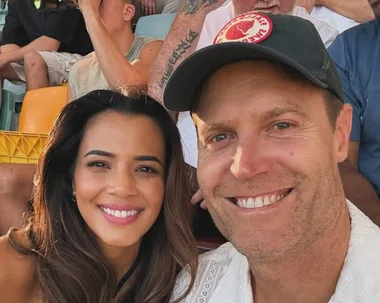Dr Chris Brown and girlfriend Lorraine share sweet snaps from European holiday