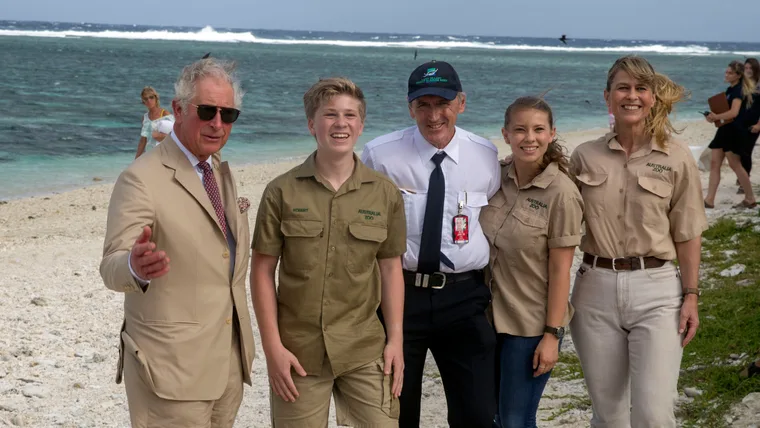 Every fun, “bad” and cute encounter Robert Irwin’s had with the British royal family