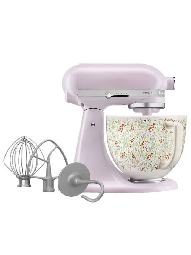 KitchenAid Artisan Stand Mixer in Wildflower - practical gift ideas