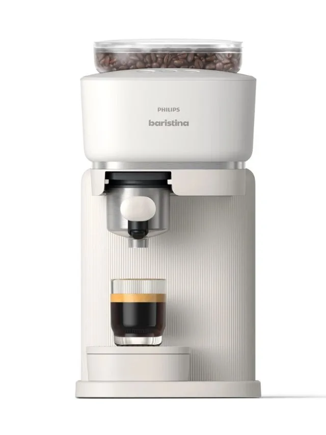 Philips Baristina Espresso Machine (Cloud White)
