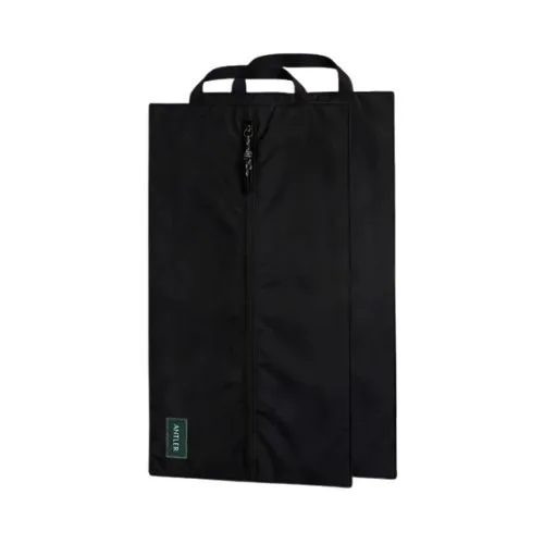 Essential Shoe Bag in Black - Set of 2