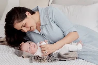 EXCLUSIVE: ABC journalist Nas Campanella introduces baby Lachlan and opens up about coping with other people’s prejudices